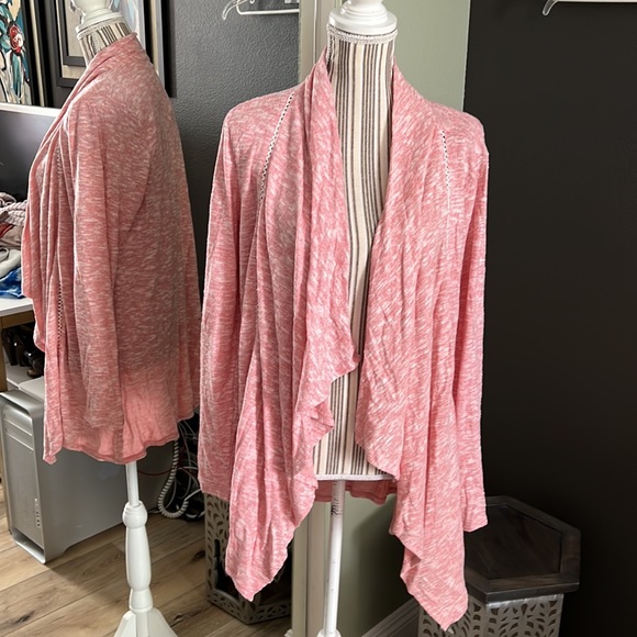 Verve Ami, pink cardigan style sweater